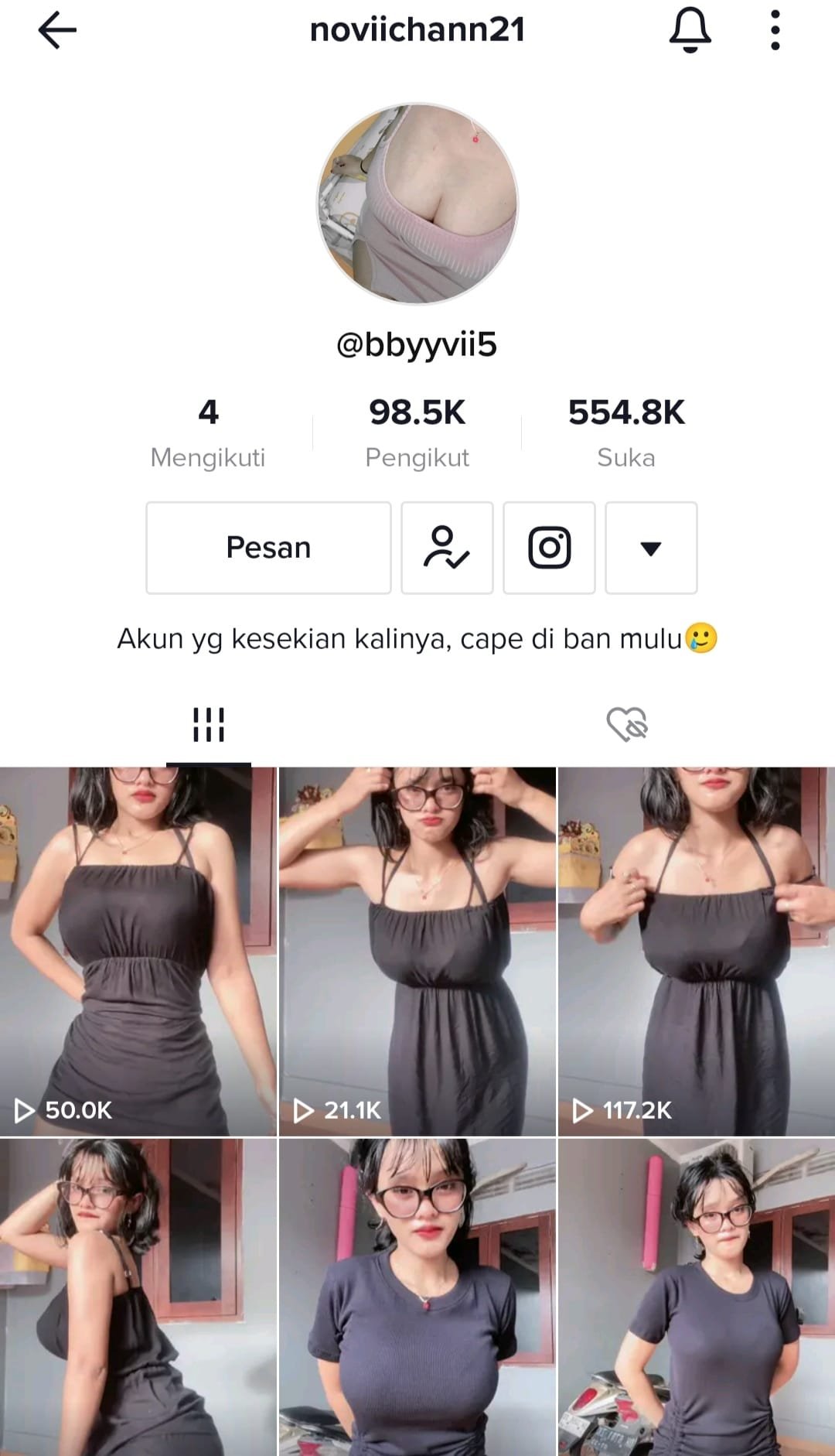 Noviichan Tobrut Konten Eksklusif