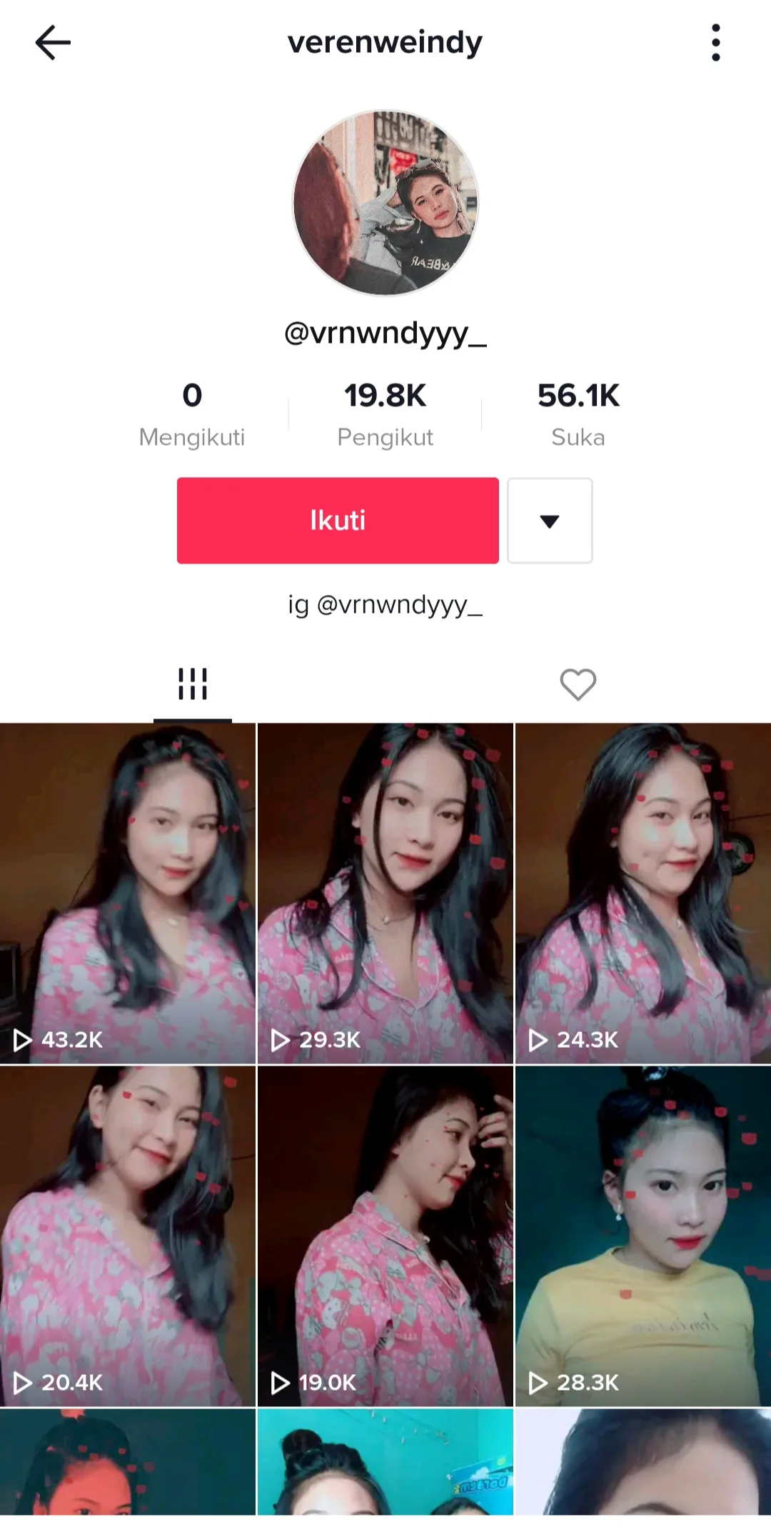 Veren Weindy Tiktokers Ngeskuy Bareng Pacar!