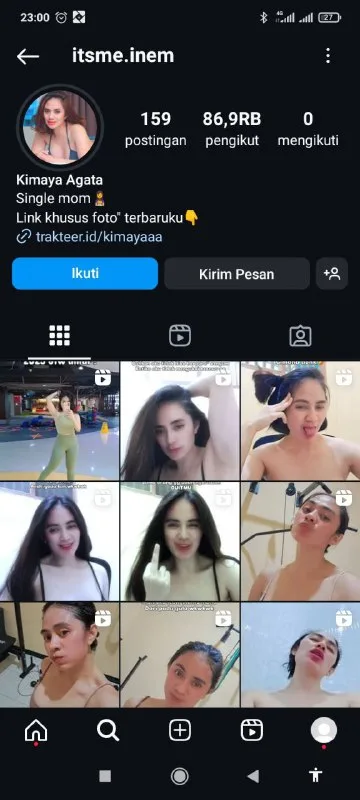 Skandal Kimaya Agatha aka Itsme Inem EWE!